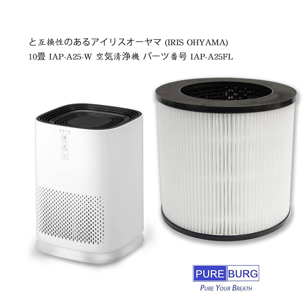 IRIS OHYAMA 空気清浄機 IAP-A25-W 新品フィルター2個 71LowtARd+L._UF1000,1000_QL80_.jpg